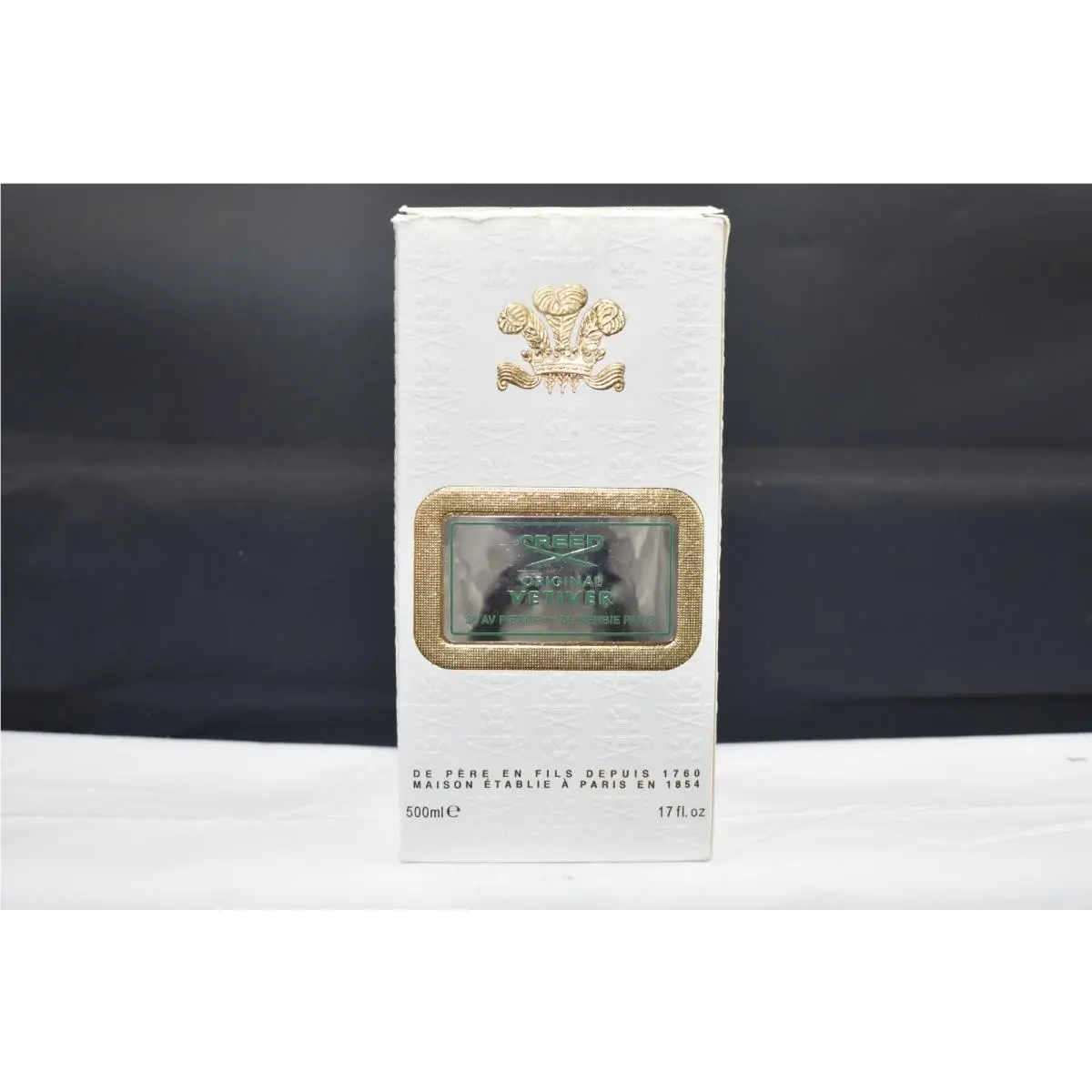 Eau de Parfum Empty 500 ML Flacon Bottles Original Vetiver by Creed