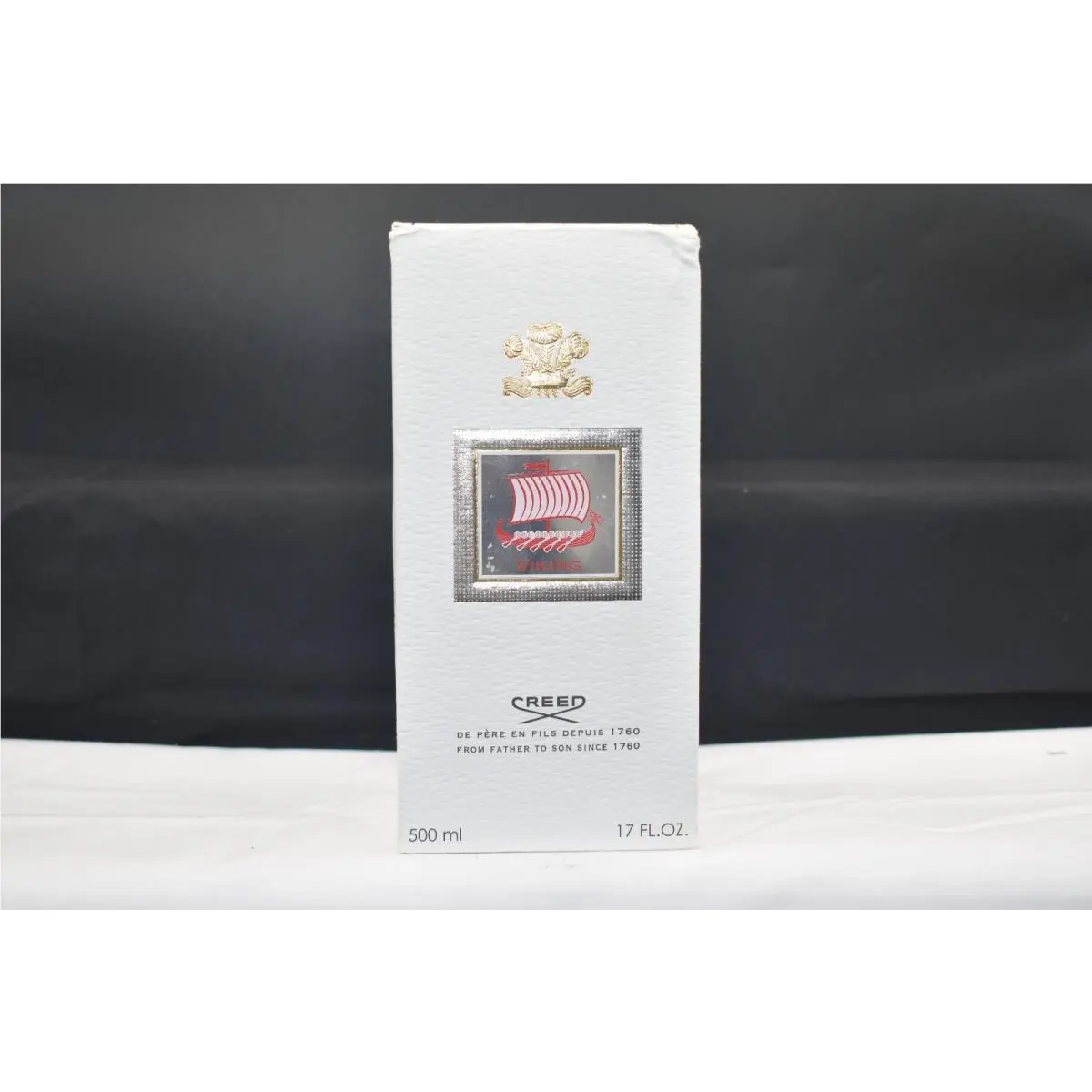 Eau de Parfum Empty 500 ML Flacon Bottles Viking by Creed
