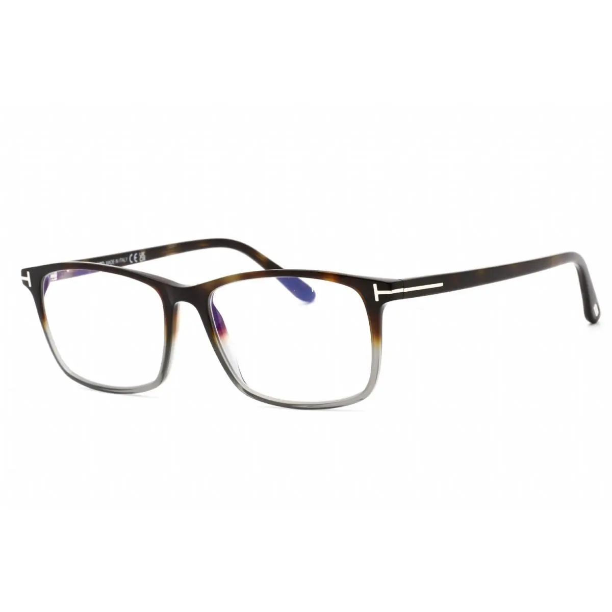 Tom Ford FT5584-B 056 Eyeglasses Shiny Havana Frame 56mm