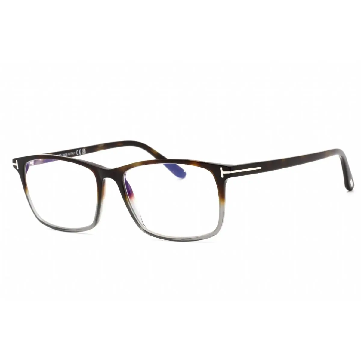 Tom Ford FT5584-B 056 Eyeglasses Shiny Havana Frame 56mm