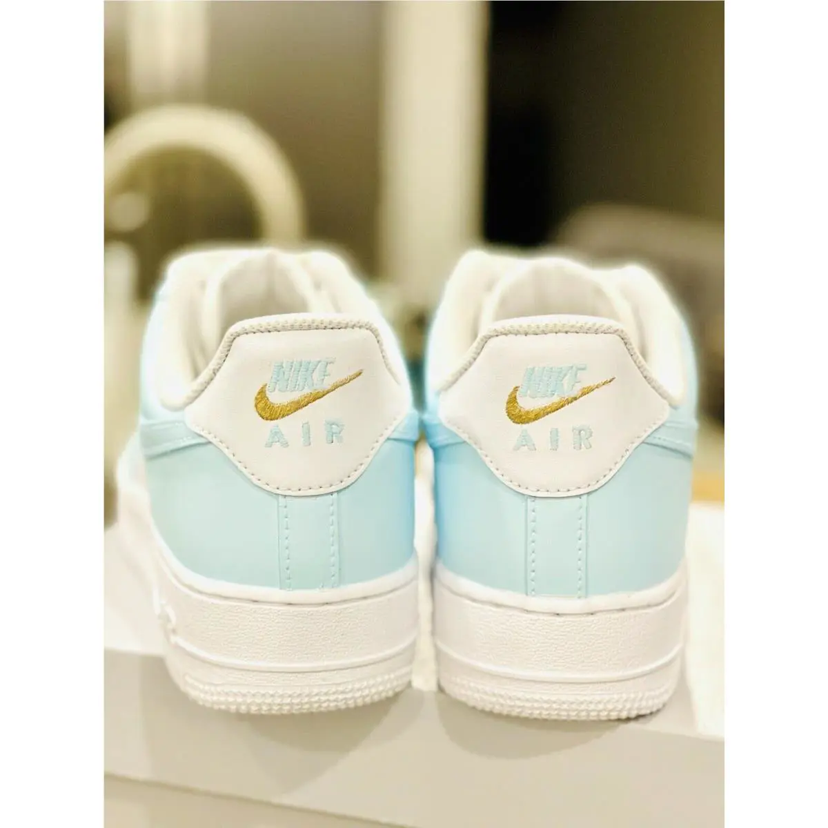 Nike shoes - Nike Air Force 1 - Air Force - DD8959-100 - Blue, Two Tone: Icey Blue 1