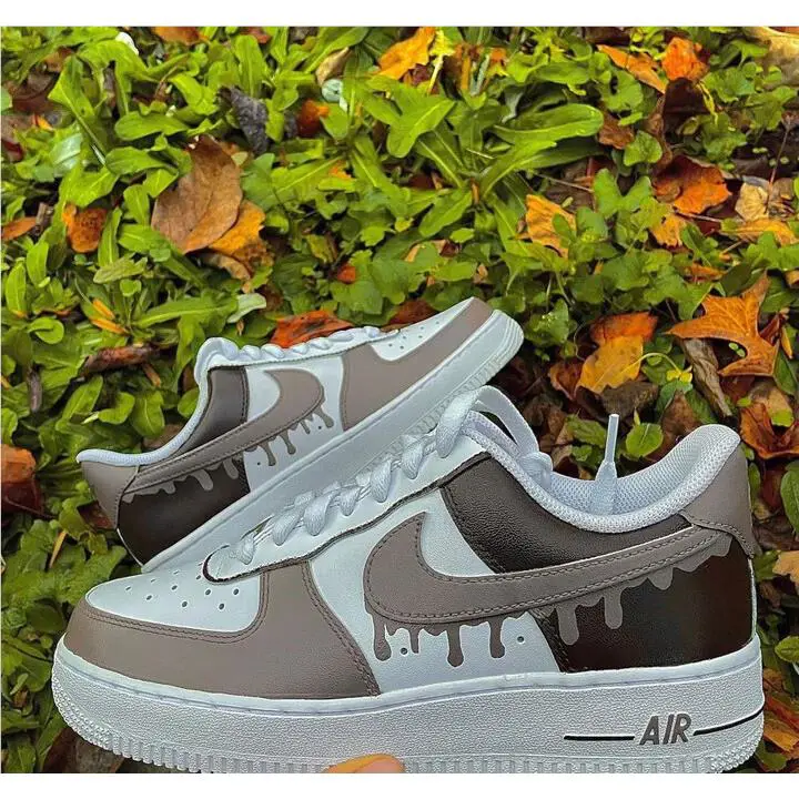Nike shoes - Nike Air Force 1 - Air Force - DD8959-100 - Brown 0