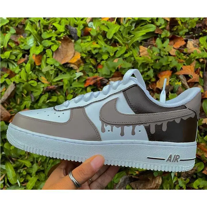 Nike shoes - Nike Air Force 1 - Air Force - DD8959-100 - Brown 2