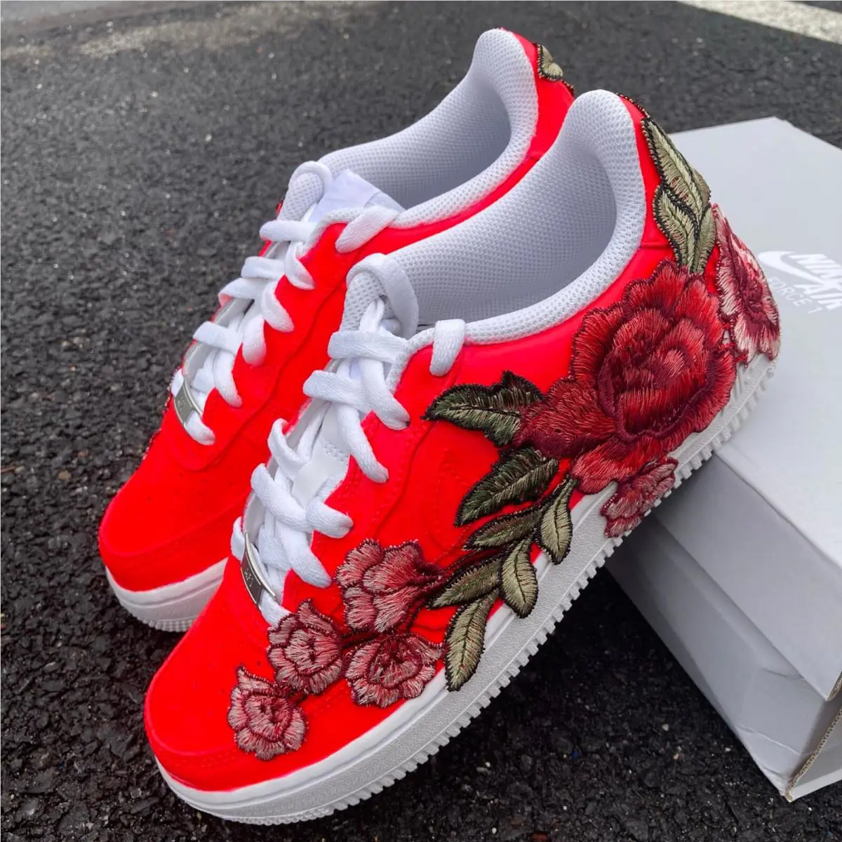 Nike shoes - Nike Air Force 1 - Air Force - DD8959-100 - Red 23