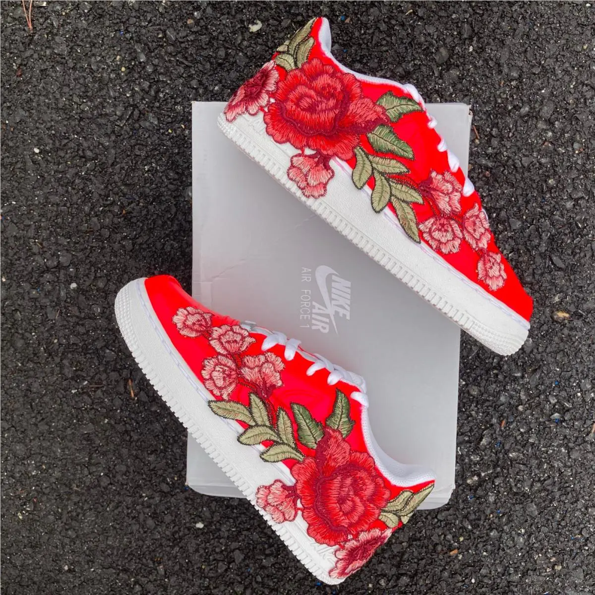 Nike shoes - Nike Air Force 1 - Air Force - DD8959-100 - Red 29