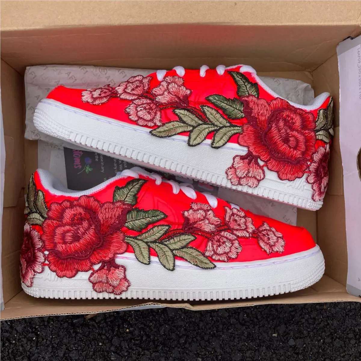 Nike shoes - Nike Air Force 1 - Air Force - DD8959-100 - Red 31
