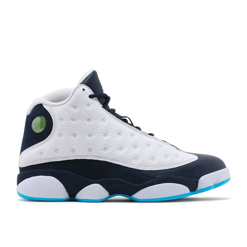 Nike shoes - Retro 13 - Retro - 414571 144 - White/Obsidian/Dark Powder Blue 0