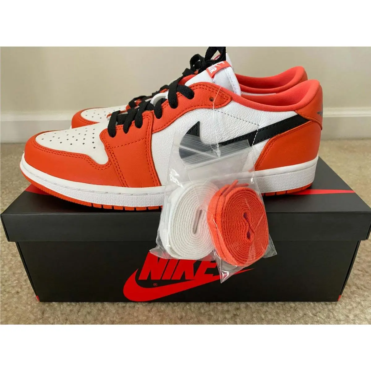 Nike shoes - Nike Air Jordan 1 - Air - CZ0790-801 - Orange 0