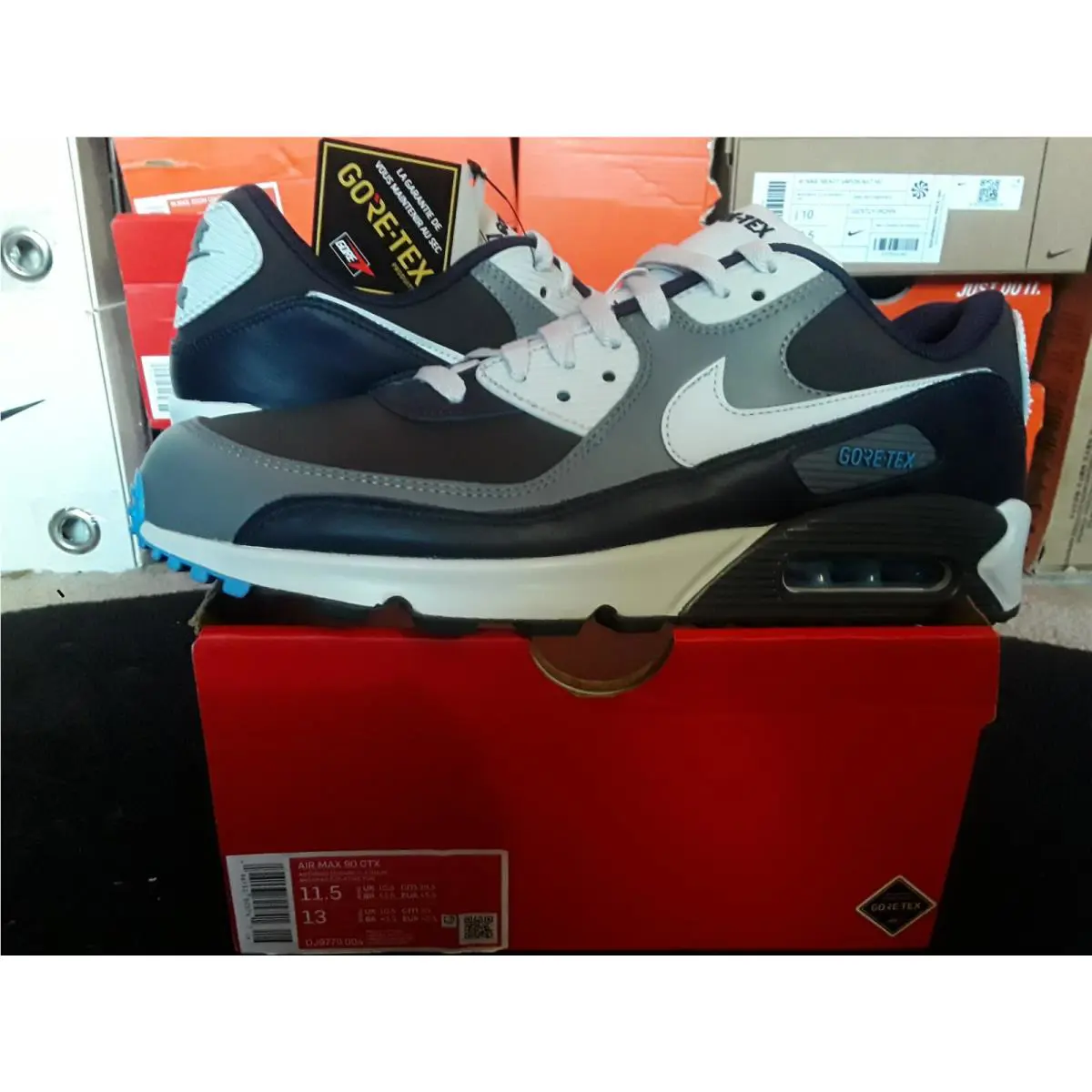 Nike shoes - Nike Air Max 90 - Air Max - DJ9779-004 - Blue 0