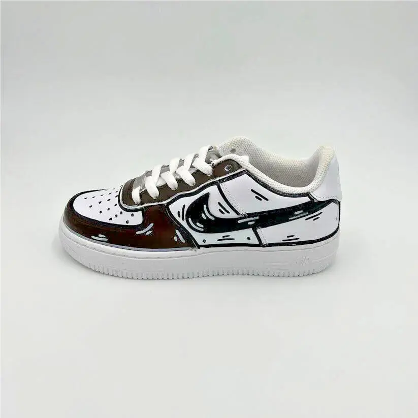 Nike shoes - Nike Air Force 1 - Air Force - DD8959-100 - Brown 1