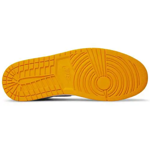 Nike shoes - Retro 1 High OG - Retro High - 555088 706 - University Gold/Light Bordeaux/White 8