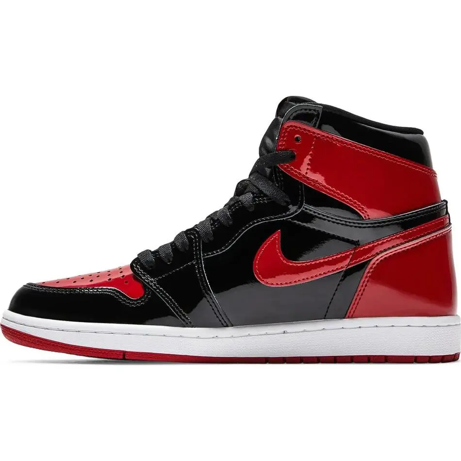Nike shoes - Air Jordan 1 Retro High - 555088 063 - BLACK / RED 5