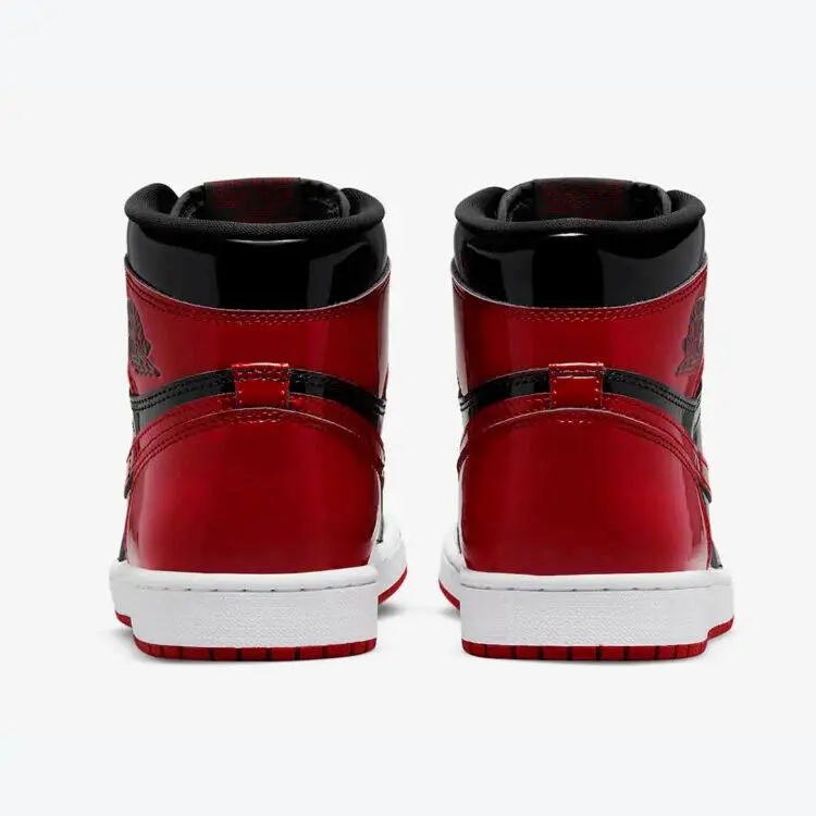 Nike shoes - Air Jordan 1 Retro High - 555088 063 - BLACK / RED 6
