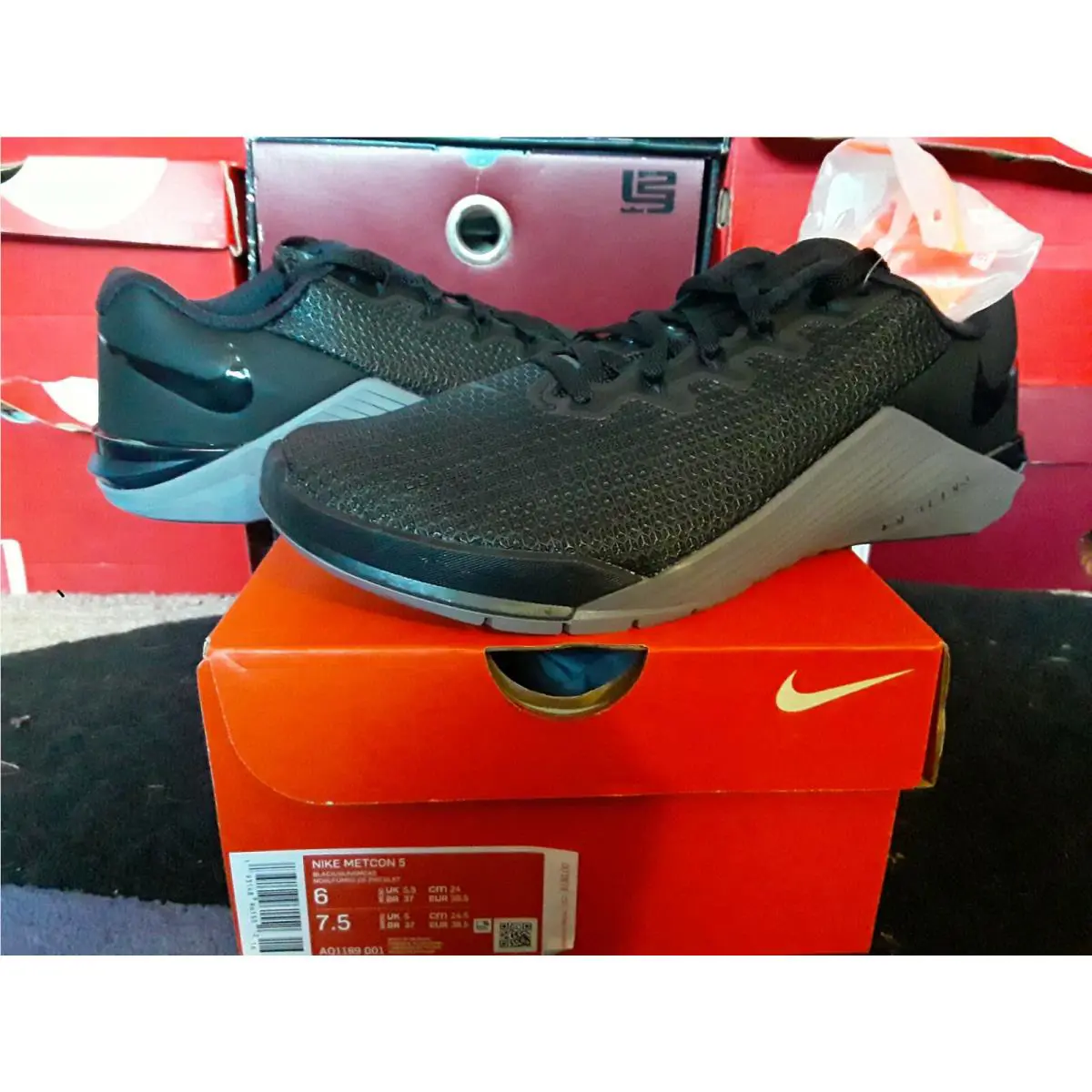 Nike shoes - Nike Metcon - Metcon - AQ1189 001 - Black 0