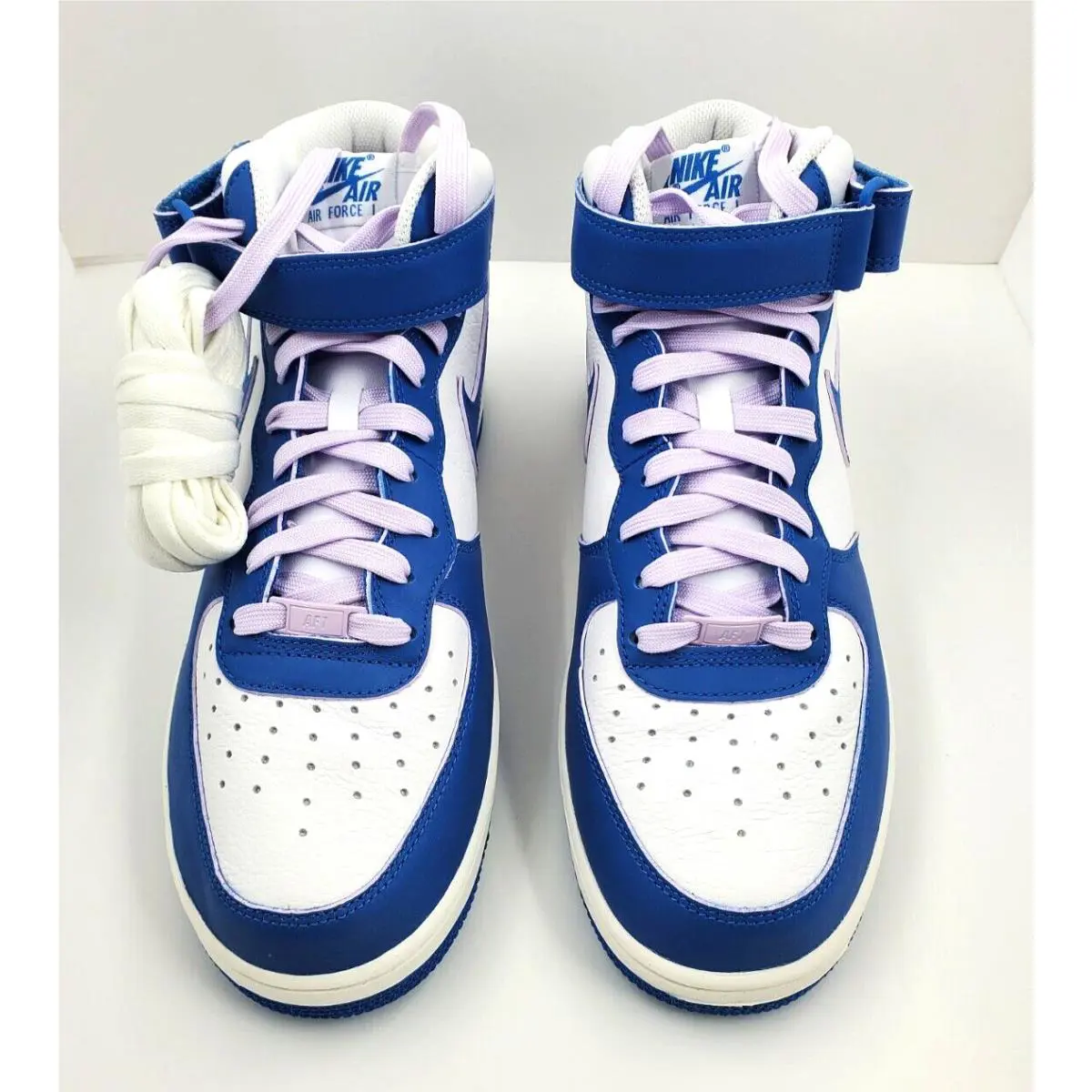 Nike shoes - Nike Air Force 1 - Air Force - DX3721-100 - White/Blue 0
