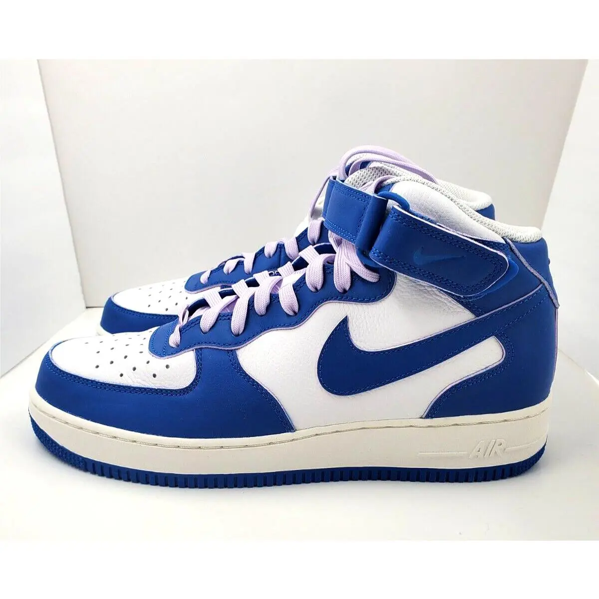 Nike shoes - Nike Air Force 1 - Air Force - DX3721-100 - White/Blue 1