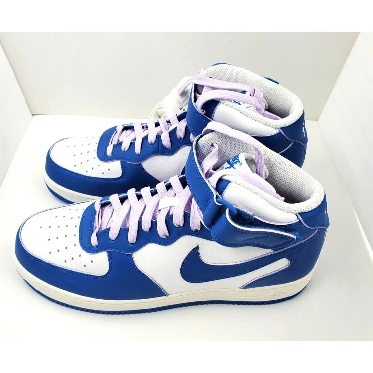 Nike shoes - Nike Air Force 1 - Air Force - DX3721-100 - White/Blue 2