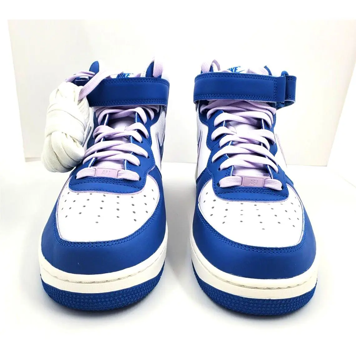 Nike shoes - Nike Air Force 1 - Air Force - DX3721-100 - White/Blue 9