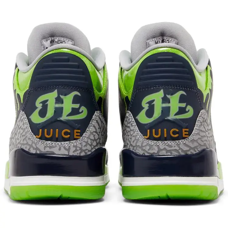 Nike shoes - Air Jordan 3 - Air - FZ3030 919 - Navy Blue/Green/White 7