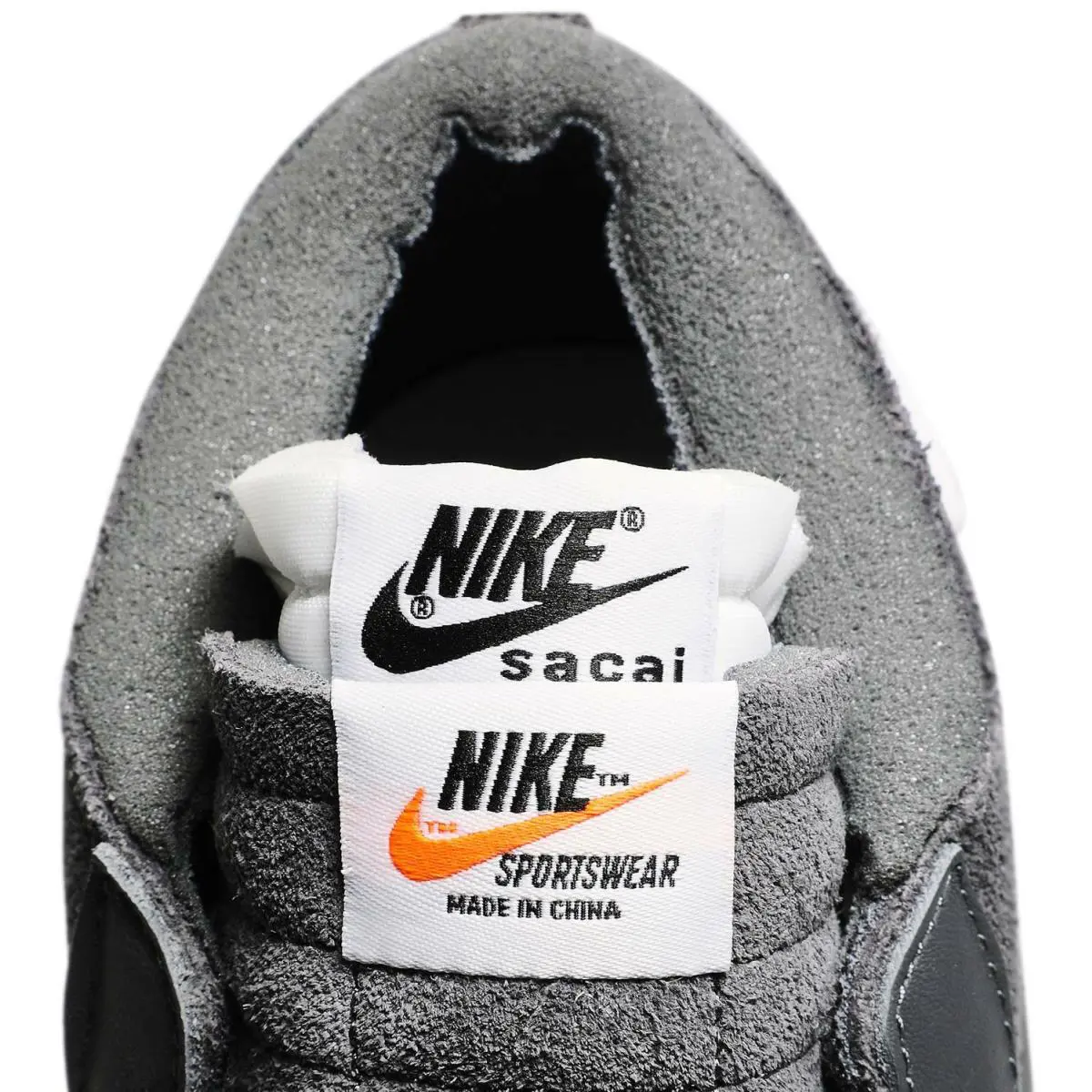 Nike shoes - Nike Men`s Blazer Low Sacai - DD1877-002 - Grey/ White 3