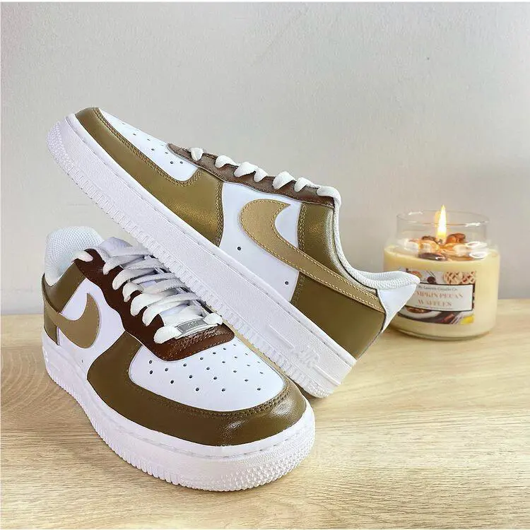 Nike shoes - Nike Air Force 1 - Air Force - DD8959-100 - Brown 1