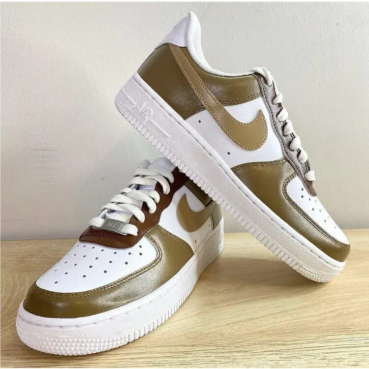 Nike shoes - Nike Air Force 1 - Air Force - DD8959-100 - Brown 4