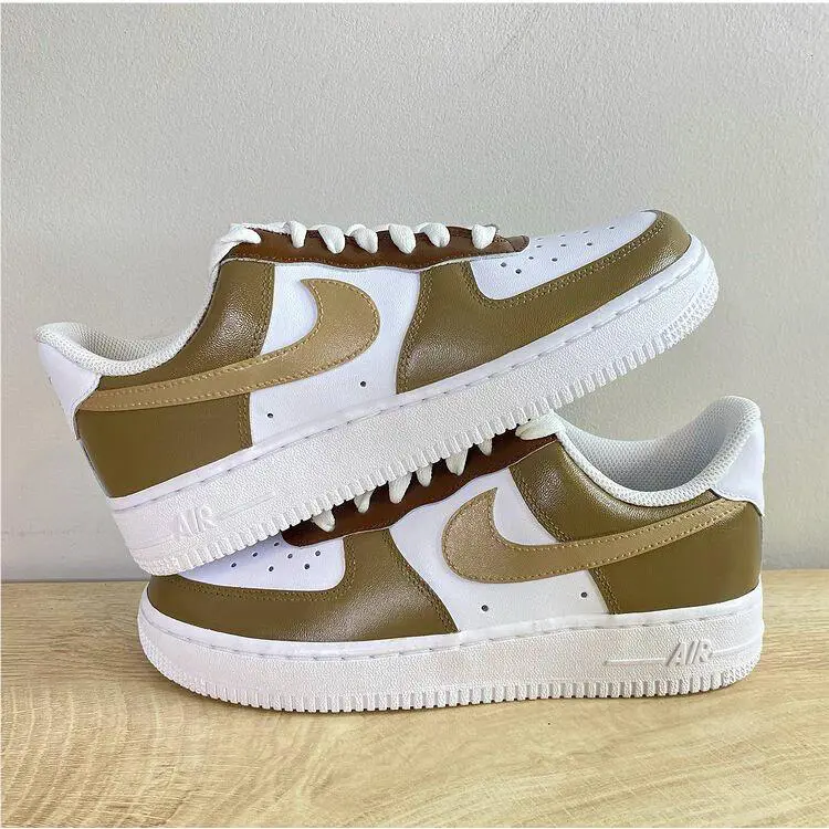 Nike shoes - Nike Air Force 1 - Air Force - DD8959-100 - Brown 18