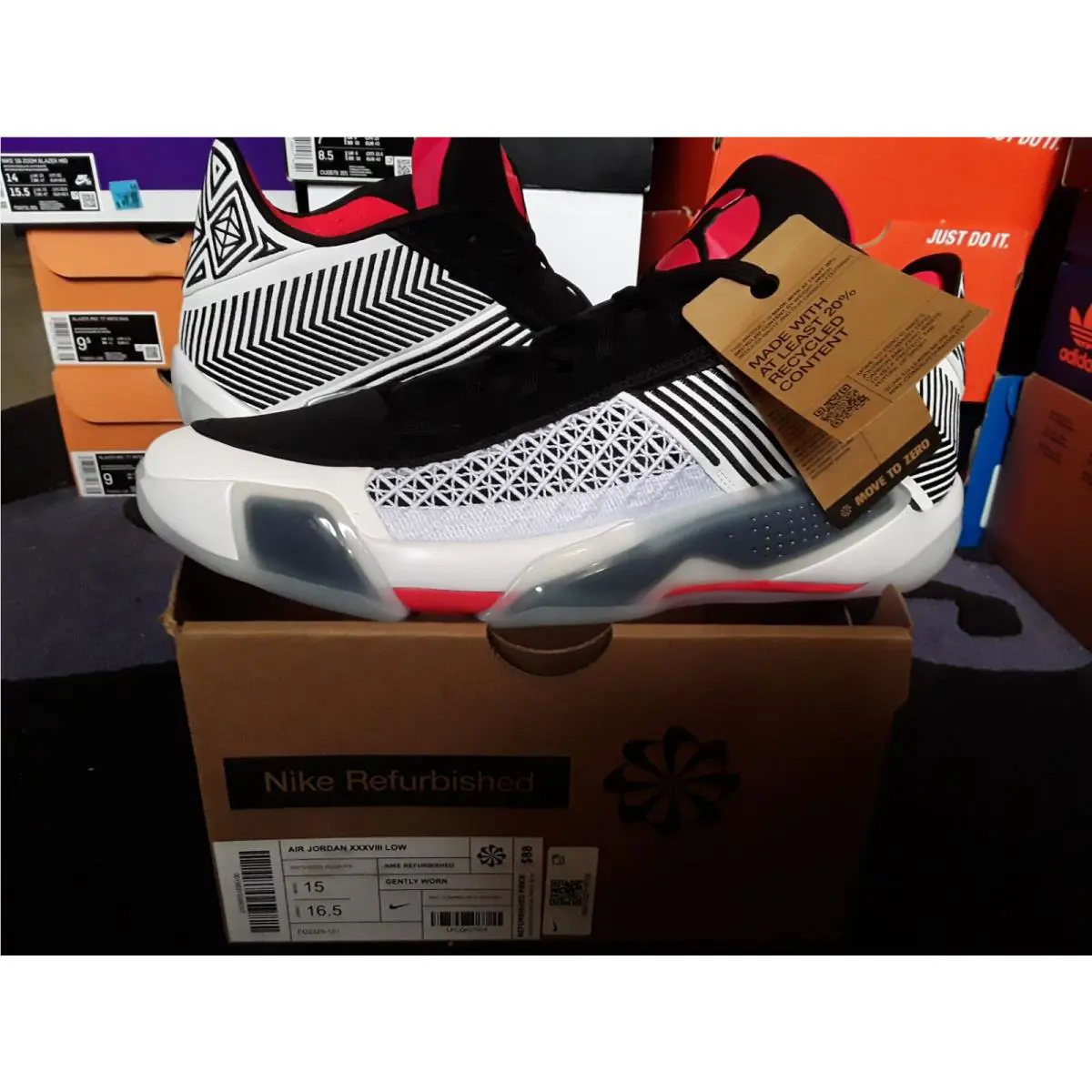 Nike shoes - Air Jordan 38 - Air - FD2326-101 - White 4