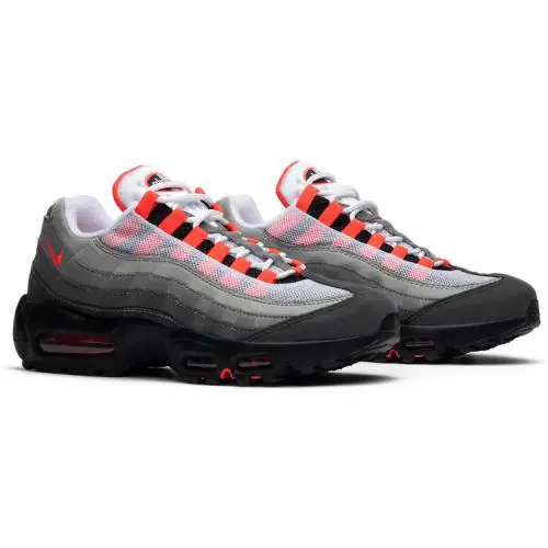 Nike shoes - Nike Air Max 95 - Air Max - 609048 106 - White/Solar Red/Neutral Grey/Medium Grey 1