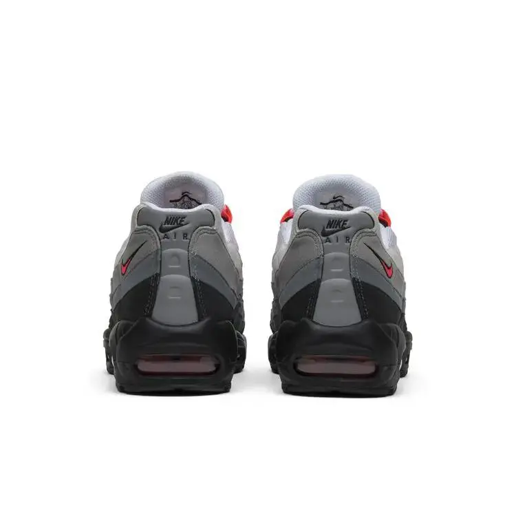 Nike shoes - Nike Air Max 95 - Air Max - 609048 106 - White/Solar Red/Neutral Grey/Medium Grey 2
