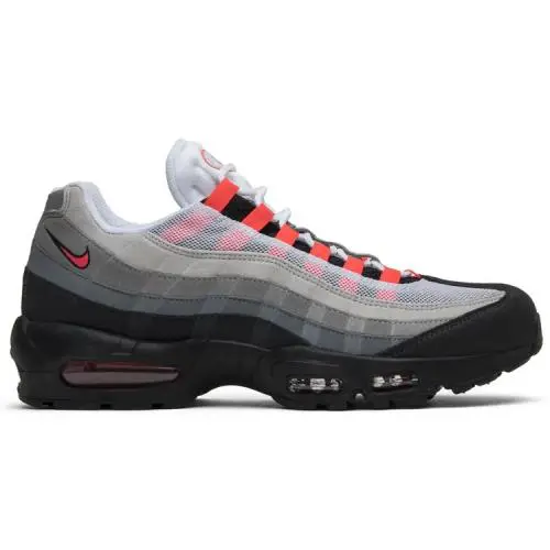 Nike shoes - Nike Air Max 95 - Air Max - 609048 106 - White/Solar Red/Neutral Grey/Medium Grey 4