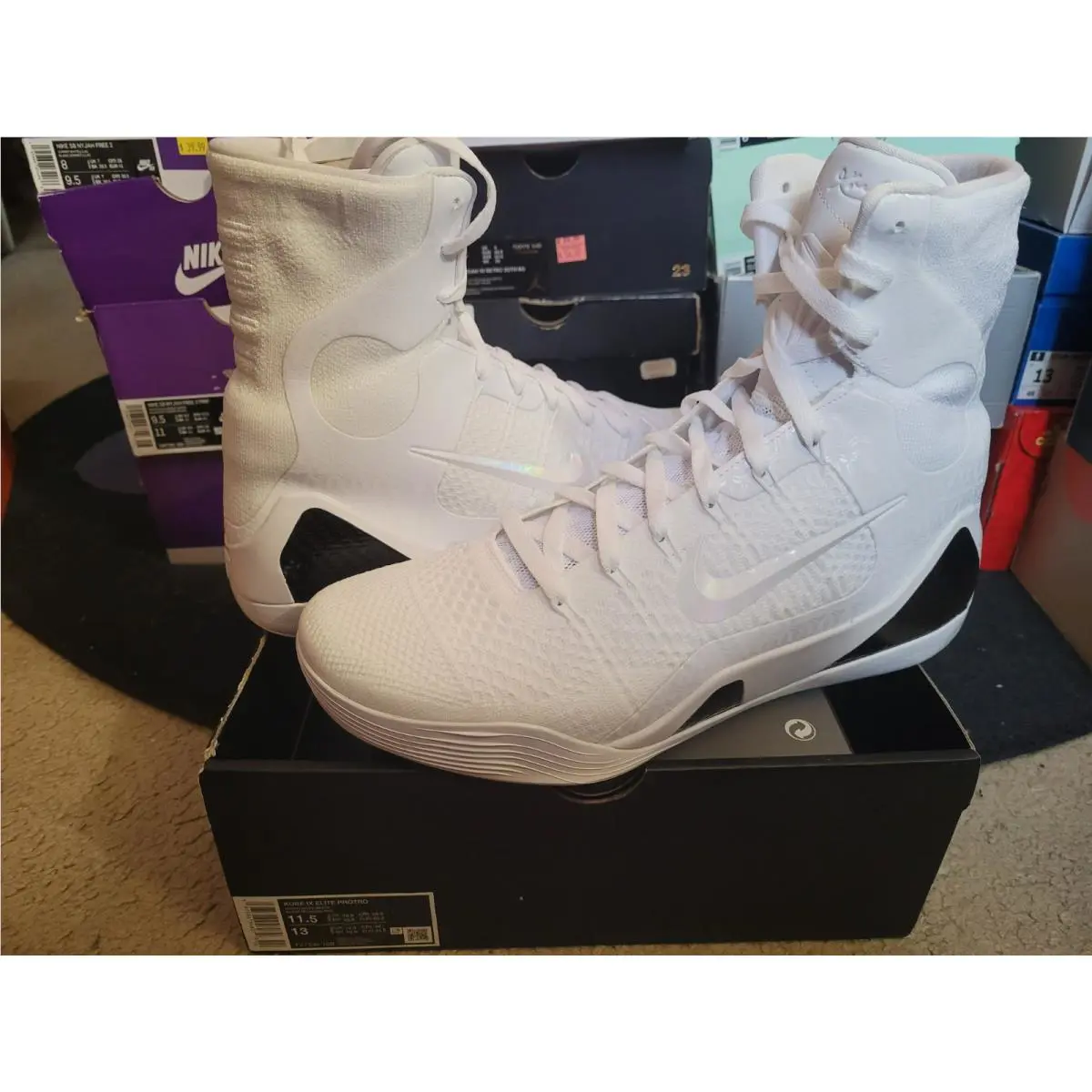 Nike shoes - Kobe IX Elite Protro - Kobe Elite Protro - FZ7335-100 - White 6