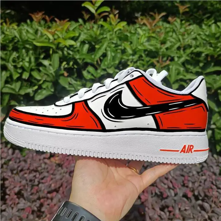 Nike shoes - Nike Air Force 1 - Air Force - DD8959-100 - Red 15