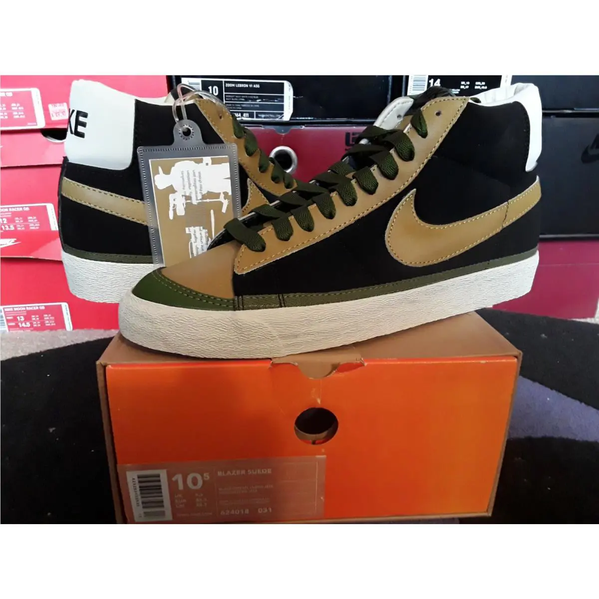 Nike shoes - Nike Air Blazer - Air Blazer - 624018 031 - Black 0