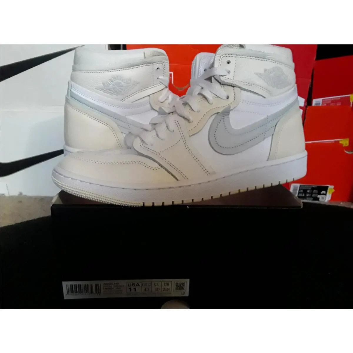 Nike shoes - Nike Air Jordan 1 - Air - FB9891-100 - White 4