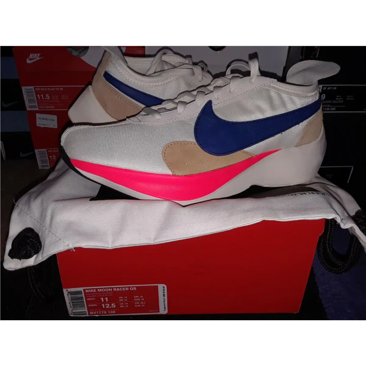 Nike shoes - Nike Moon Racer - Moon Racer - BV7779 100 - Beige 0