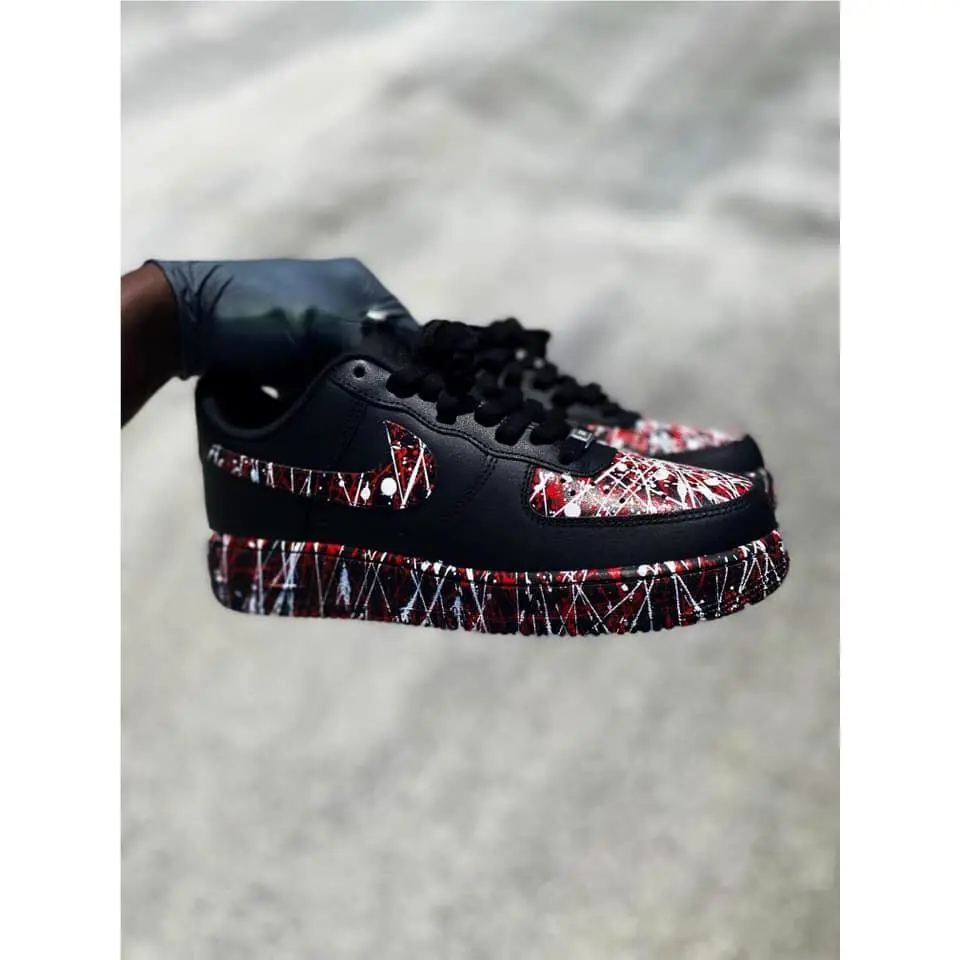 Nike shoes - Nike Air Force 1 - Air Force - DD8959-100 - Black 2
