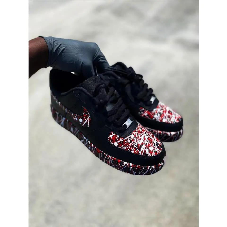 Nike shoes - Nike Air Force 1 - Air Force - DD8959-100 - Black 4
