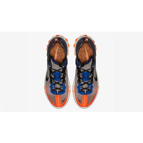 Nike shoes - Nike React Element 87 - React Element - Wolf Grey/Black/Thunder Blue/Total Orange 2