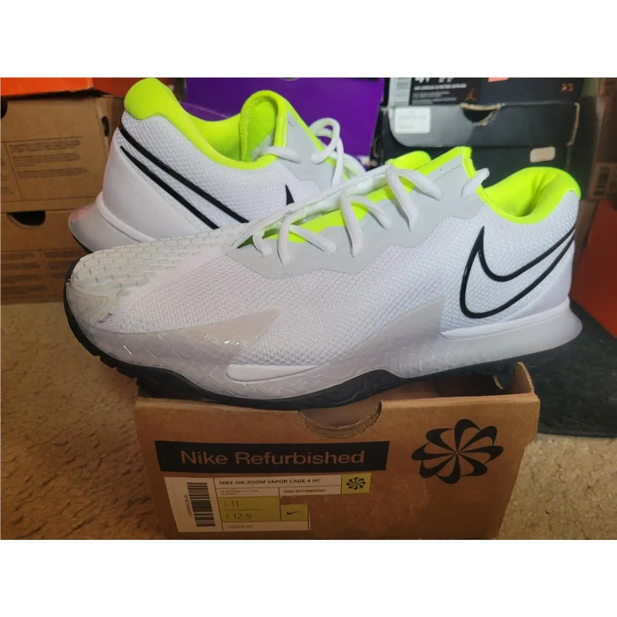Nike shoes - Nike Air Zoom Cage 4 HC - CD0424 100 - White 4