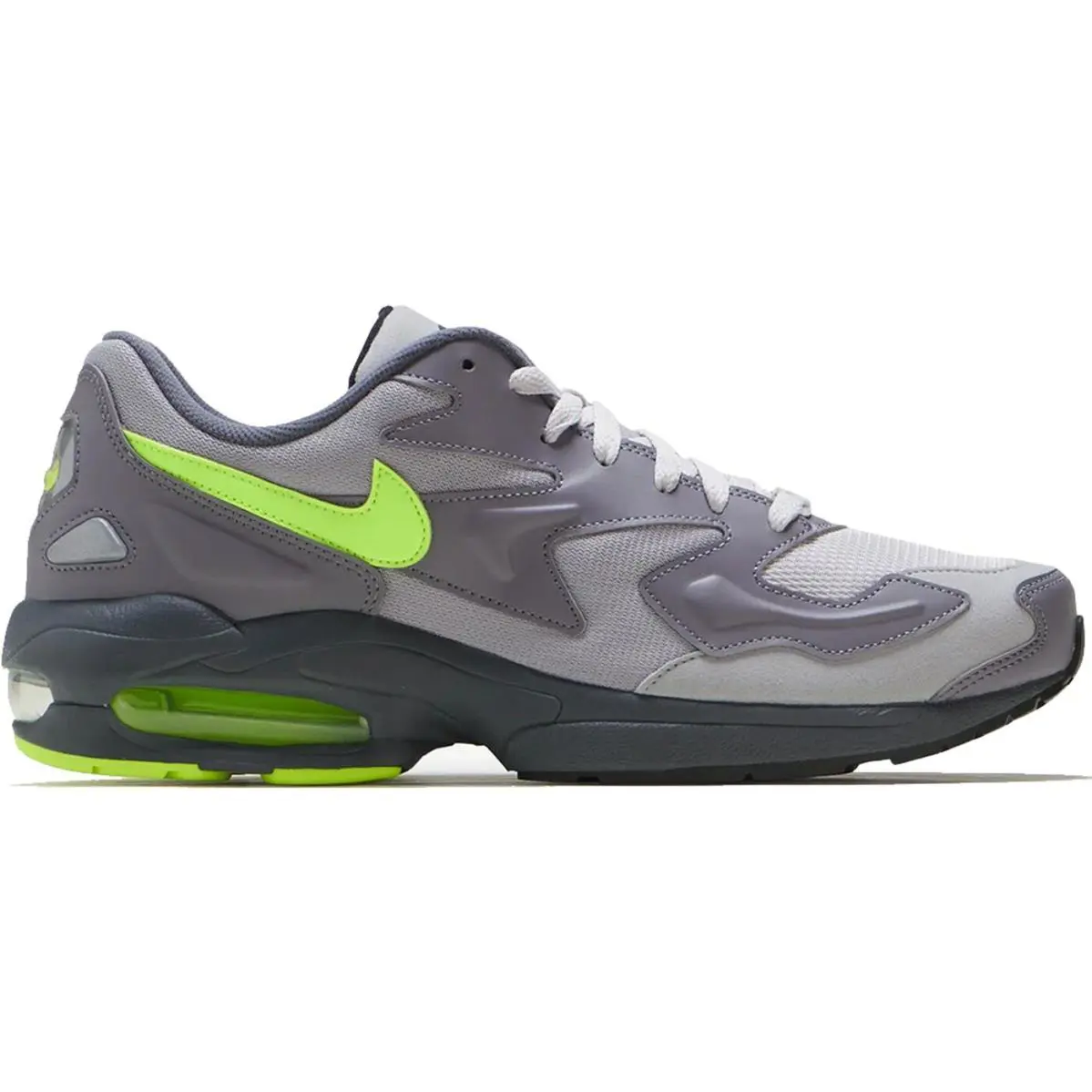 Nike shoes - Nike Air Max 180 - Air Max - GUNSMOKE / VOLT - VAST GREY - DARK GREY 0