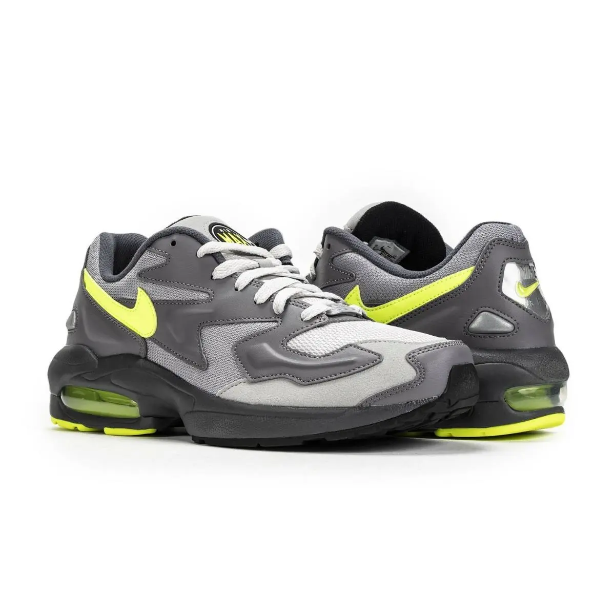 Nike shoes - Nike Air Max 180 - Air Max - GUNSMOKE / VOLT - VAST GREY - DARK GREY 2