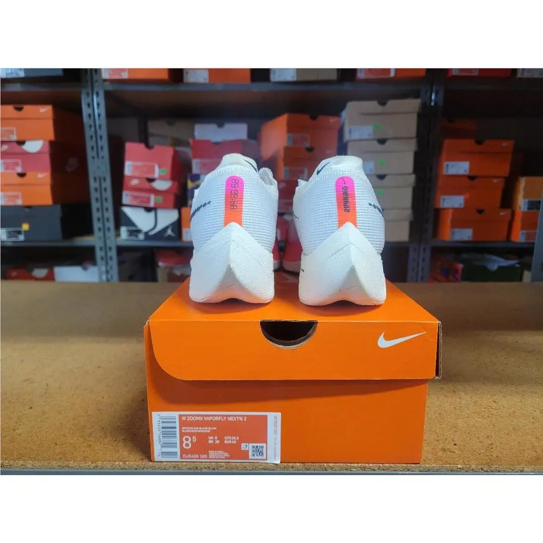 Nike shoes - Nike ZoomX Vaporfly Next% 2 - Fb2197-100 - Rawdacious White Black, Women`s: Rawdacious White Black 4