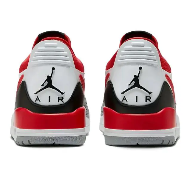 Nike shoes - Jordan Legacy 312 - Legacy - White/Fire Red/Black 7