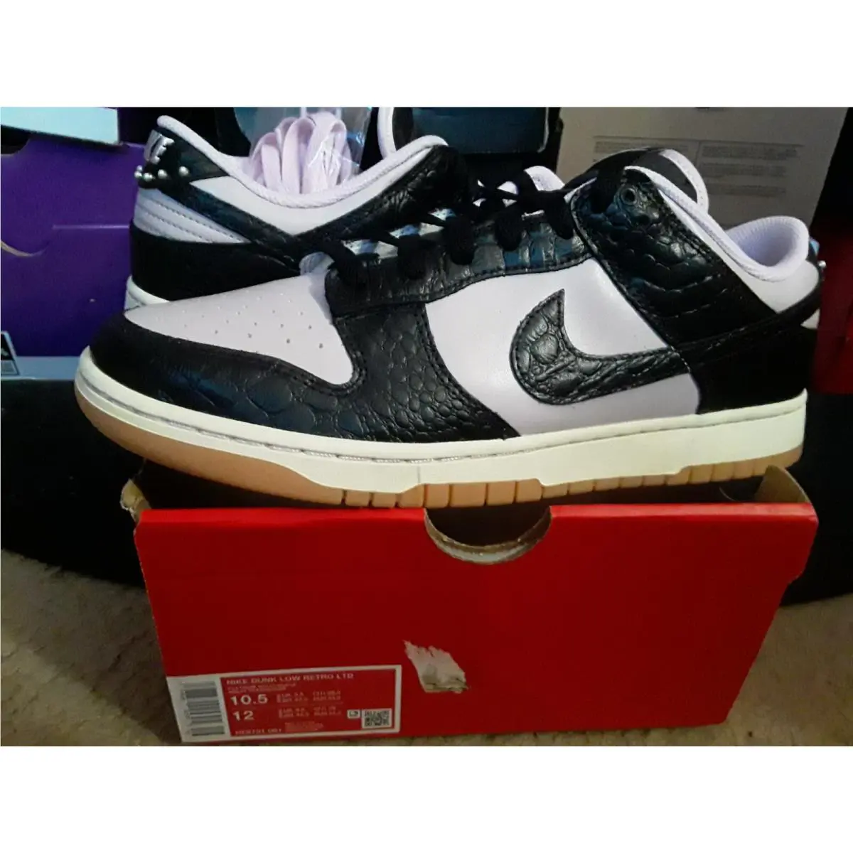 Nike shoes - Nike Dunk Retro Low - Dunk Retro Low - HF9191-001 - Black 6