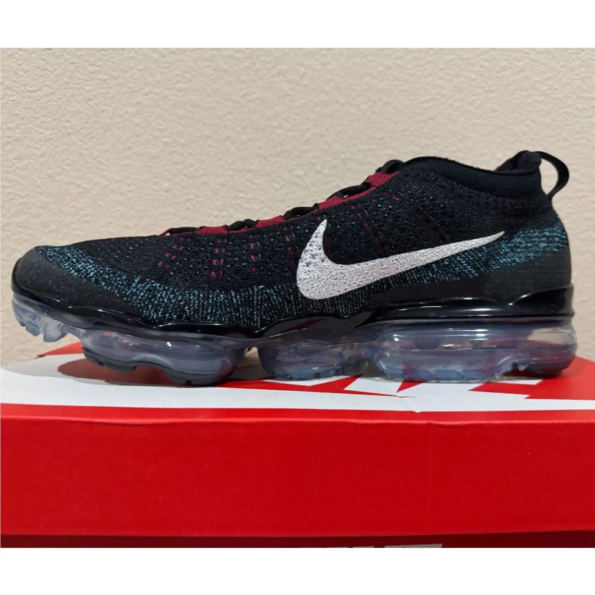 Nike shoes - Nike Air VaporMax Flyknit - Air VaporMax Flyknit - DV1678 012 - Black/White-Team Red 0