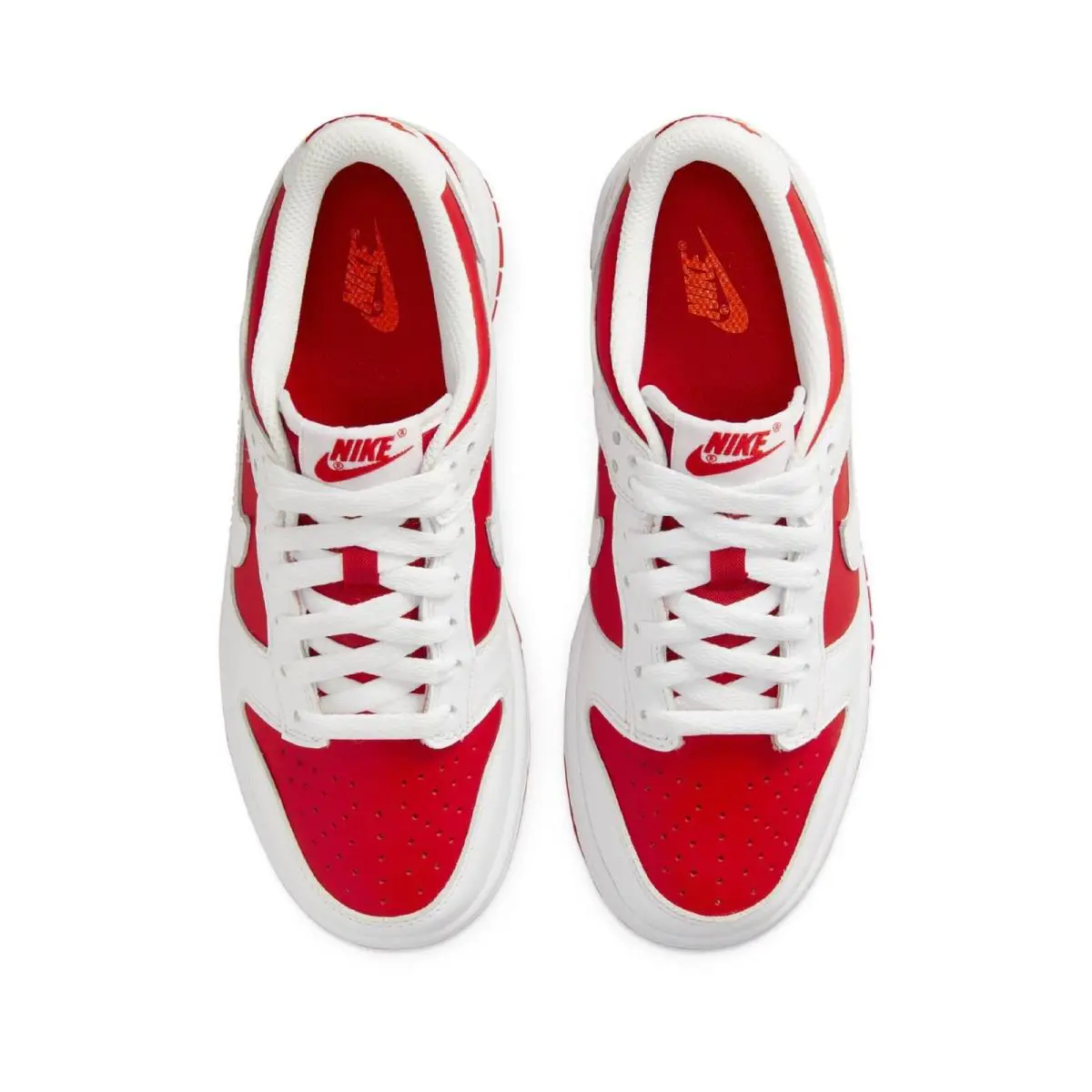 Nike shoes - Nike Dunk Low - Dunk Low - cw1590 600 - Red/White 0