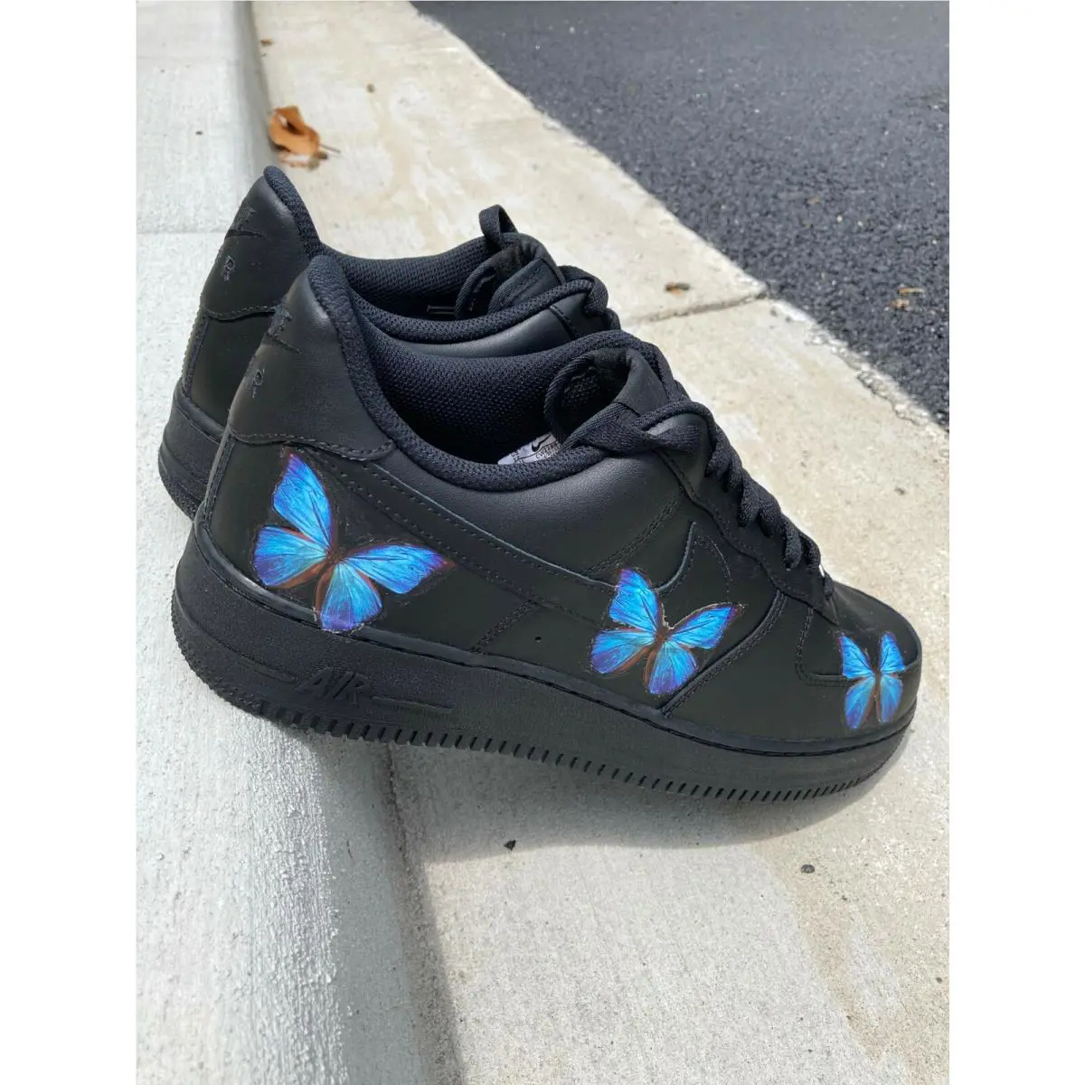 Nike shoes - Nike Air Force 1 - Air Force - DD8959-100 - Black 27
