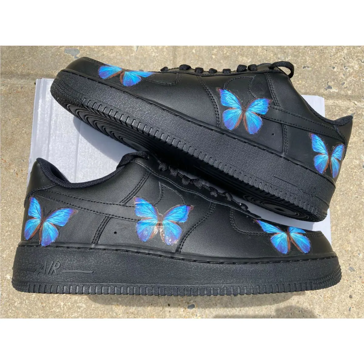 Nike shoes - Nike Air Force 1 - Air Force - DD8959-100 - Black 4