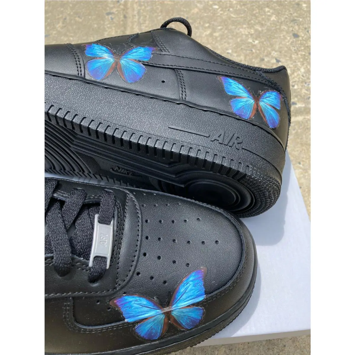 Nike shoes - Nike Air Force 1 - Air Force - DD8959-100 - Black 6